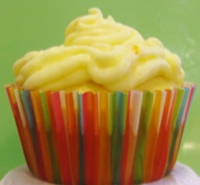Orange Cream Cupcake